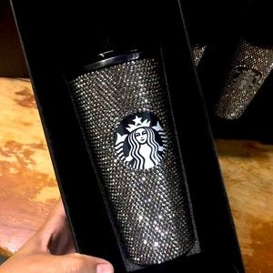 COPY - Starbucks Black Rhinestone Cup